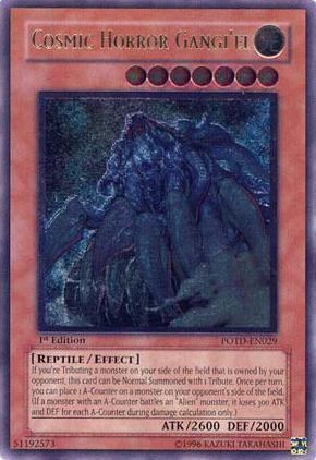 Cosmic Horror Gangi'el [POTD-EN029] Ultimate Rare | The CG Realm