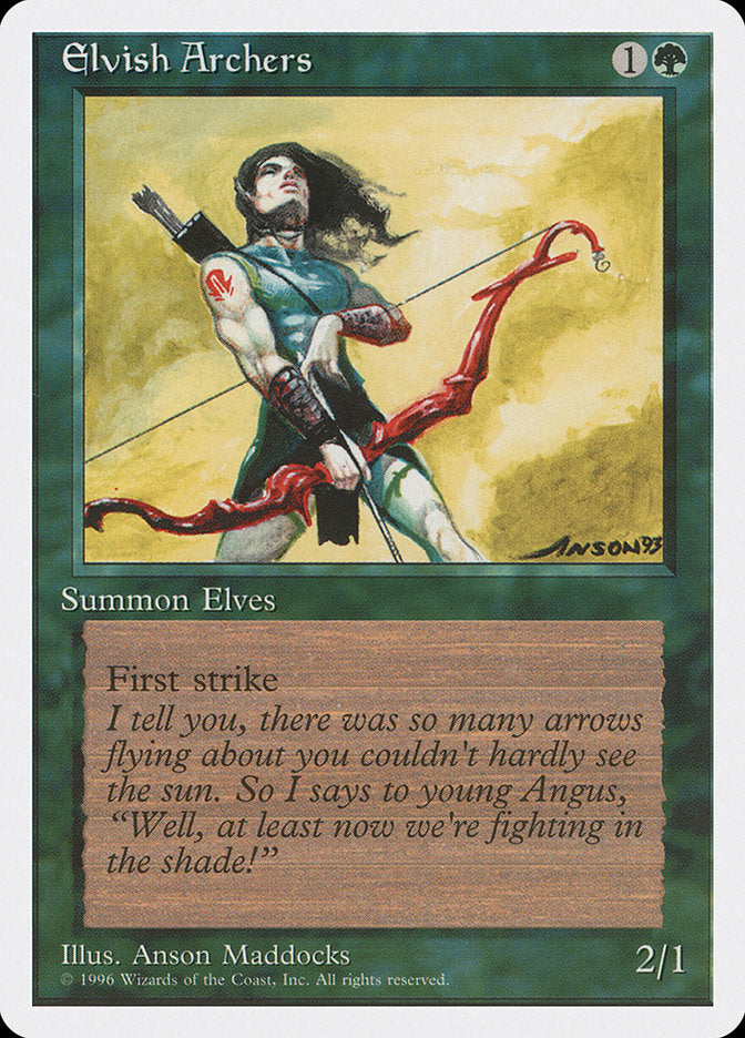 Elvish Archers [Introductory Two-Player Set] | The CG Realm