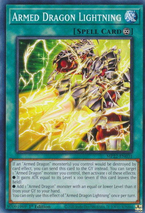 Armed Dragon Lightning [MP22-EN031] Common | The CG Realm