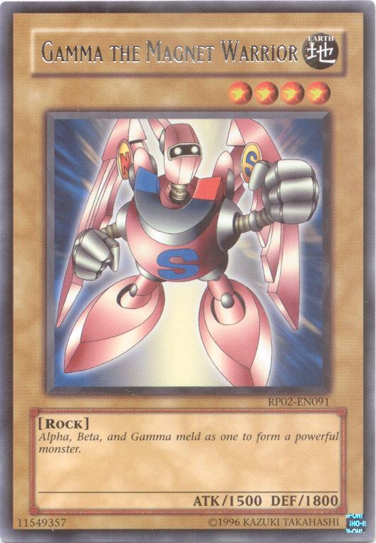 Gamma The Magnet Warrior [RP02-EN091] Rare | The CG Realm