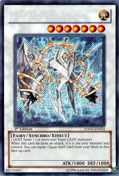 Vylon Sigma [HA05-EN024] Secret Rare | The CG Realm