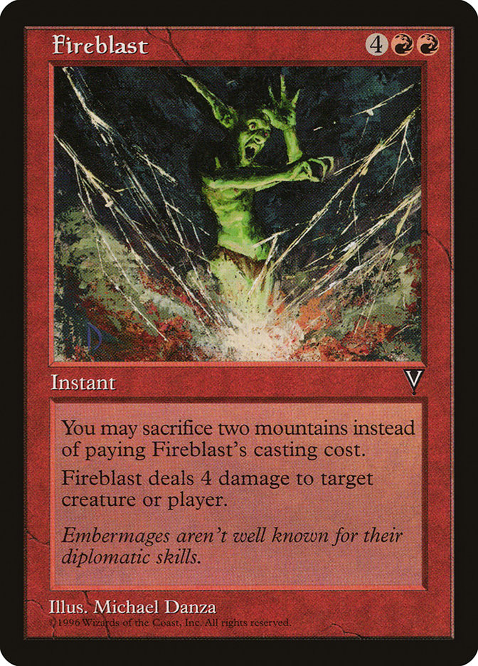 Fireblast [Visions] | The CG Realm