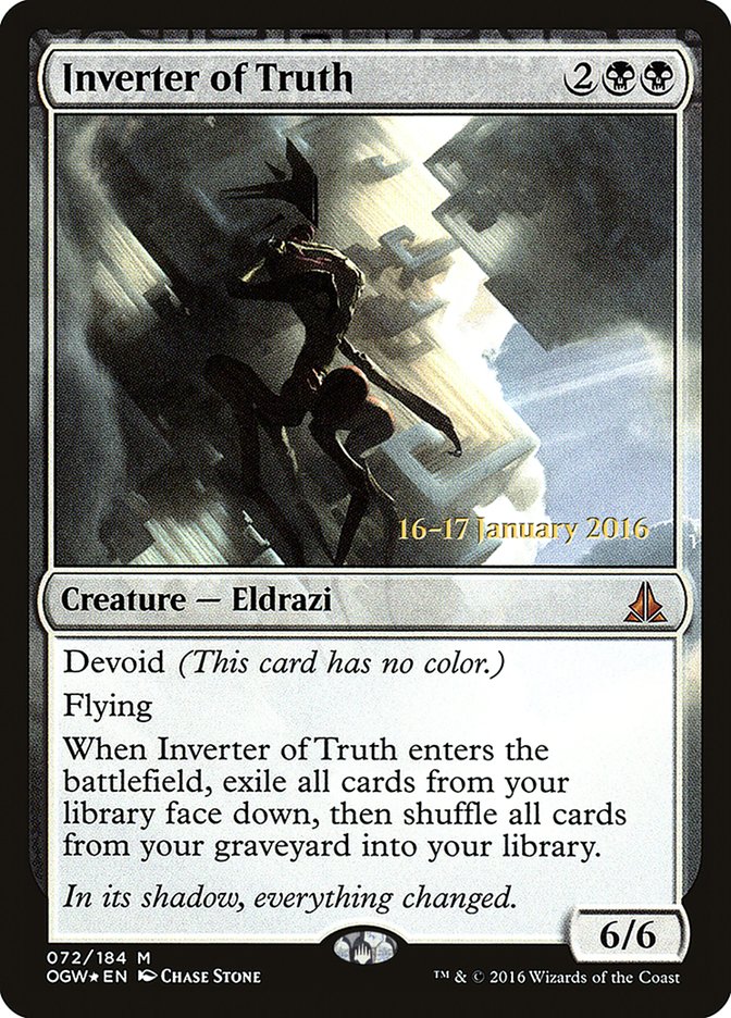 Inverter of Truth [Oath of the Gatewatch Prerelease Promos] | The CG Realm