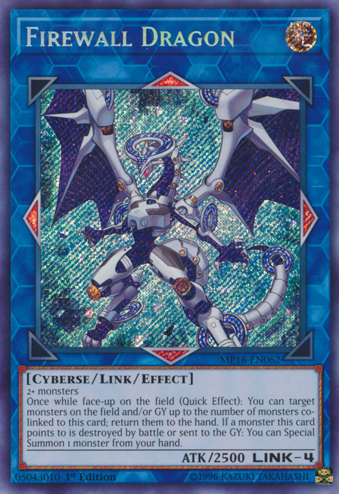 Firewall Dragon [MP18-EN062] Secret Rare | The CG Realm