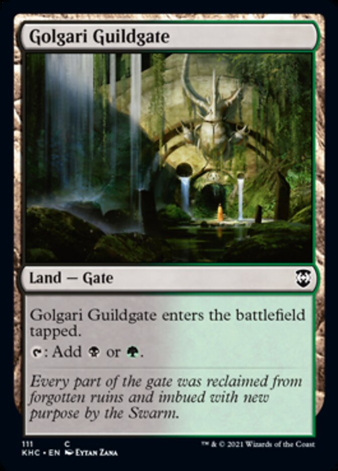 Golgari Guildgate [Kaldheim Commander] | The CG Realm