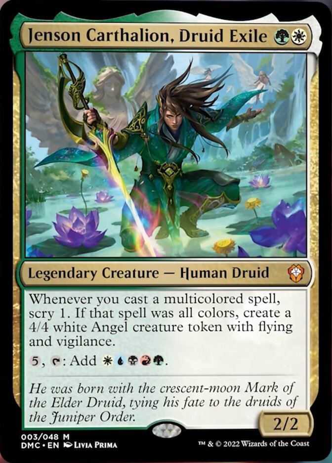 Jenson Carthalion, Druid Exile [Dominaria United Commander] | The CG Realm