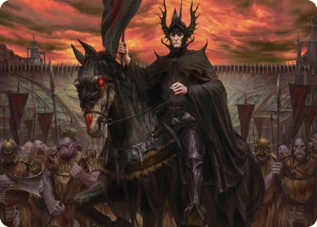 The Mouth of Sauron Art Card [The Lord of the Rings: Tales of Middle-earth Art Series] | The CG Realm