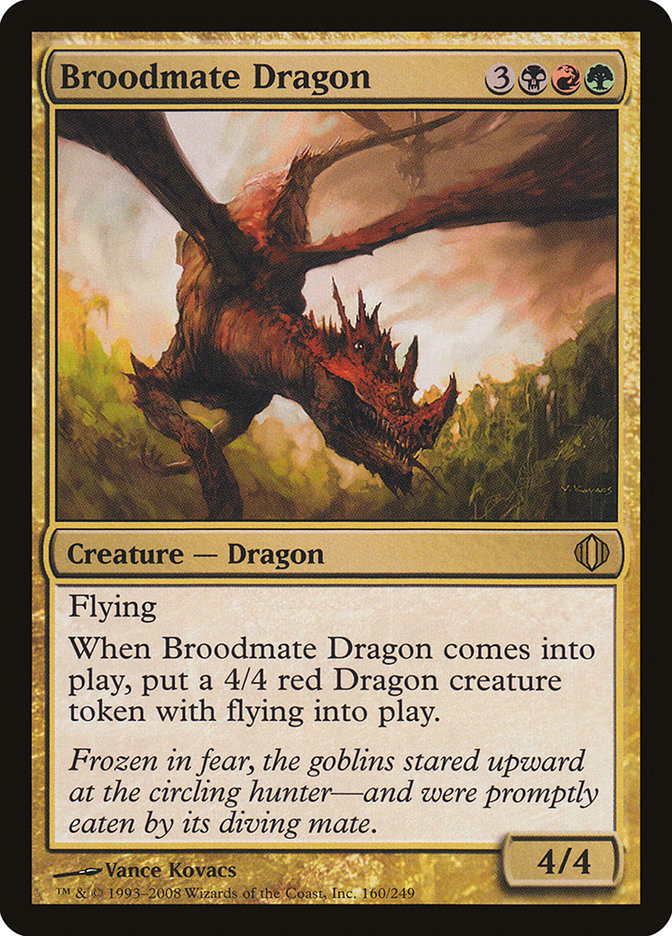 Broodmate Dragon [Shards of Alara] | The CG Realm