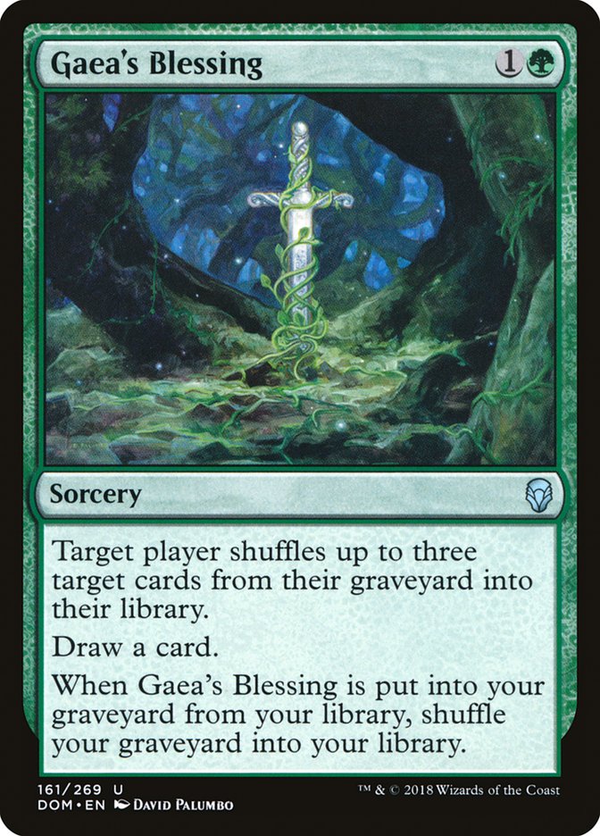 Gaea's Blessing [Dominaria] | The CG Realm