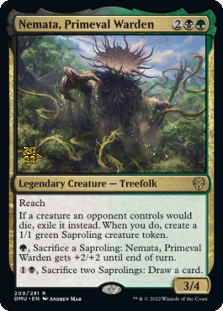 Nemata, Primeval Warden [Dominaria United Prerelease Promos] | The CG Realm