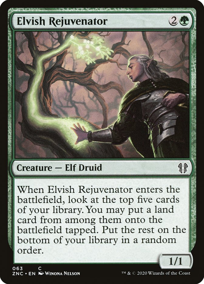 Elvish Rejuvenator [Zendikar Rising Commander] | The CG Realm