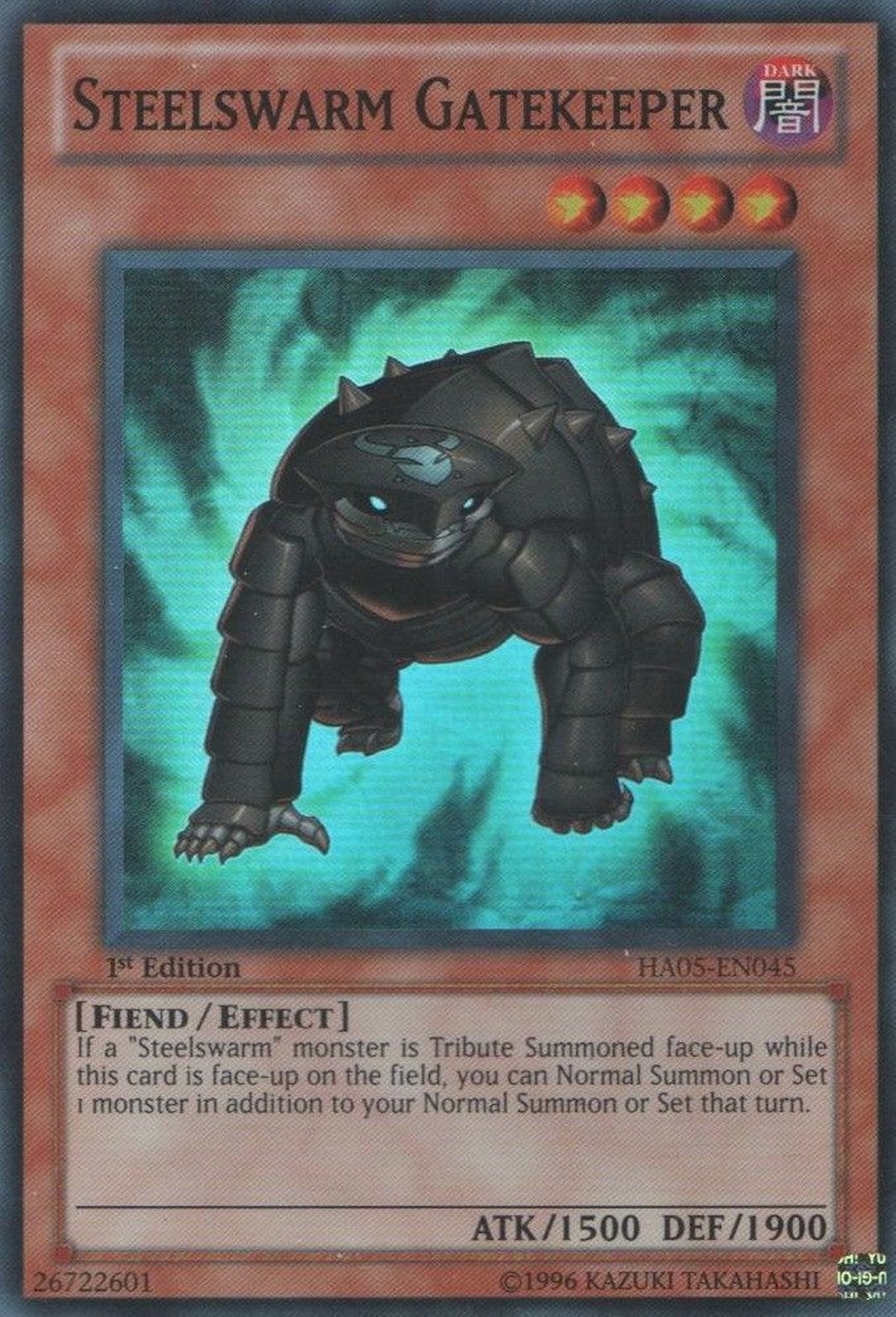 Steelswarm Gatekeeper [HA05-EN045] Super Rare | The CG Realm