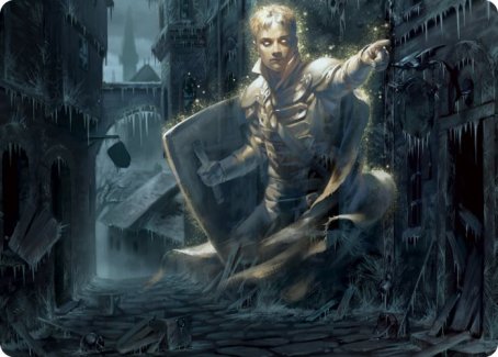 Dennick, Pious Apparition Art Card [Innistrad: Midnight Hunt Art Series] | The CG Realm