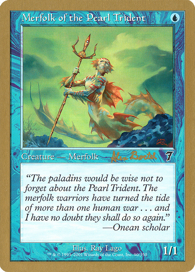 Merfolk of the Pearl Trident (Alex Borteh) [World Championship Decks 2001] | The CG Realm