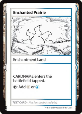 Enchanted Prairie (2021 Edition) [Mystery Booster Playtest Cards] | The CG Realm