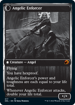 Enduring Angel // Angelic Enforcer [Innistrad: Double Feature] | The CG Realm