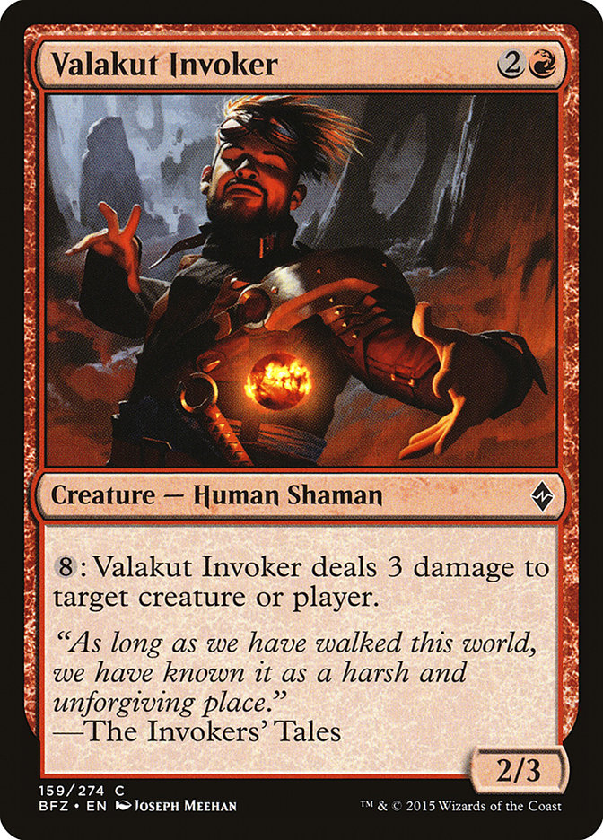 Valakut Invoker [Battle for Zendikar] | The CG Realm