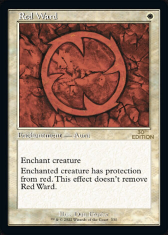 Red Ward (Retro Frame) (30A-330) - 30th Anniversary Edition