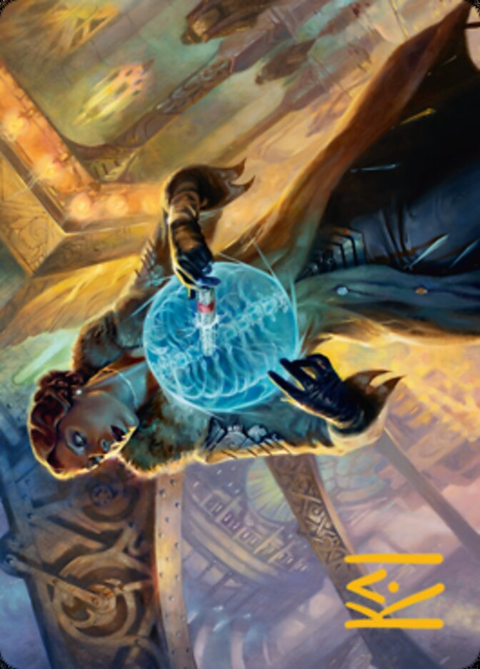 Writ of Return Art Card (Gold-Stamped Signature) [Streets of New Capenna Art Series] | The CG Realm