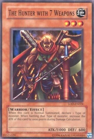 The Hunter with 7 Weapons [LOD-EN024] Common | The CG Realm