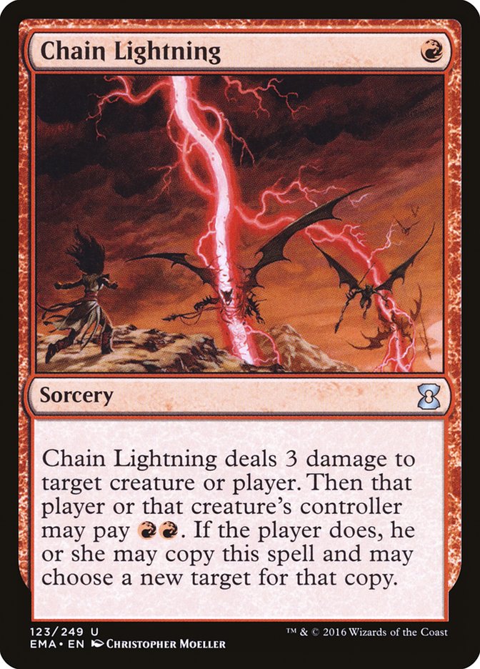 Chain Lightning [Eternal Masters] | The CG Realm
