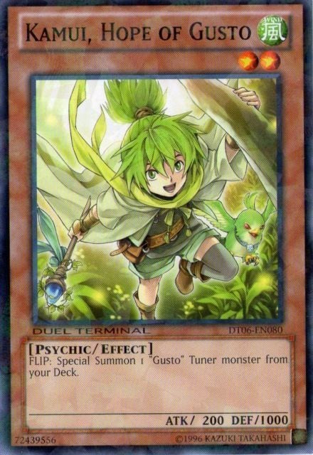 Kamui, Hope of Gusto [DT06-EN080] Common | The CG Realm