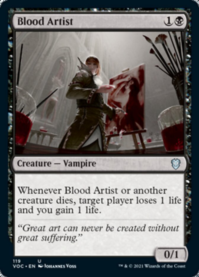 Blood Artist [Innistrad: Crimson Vow Commander] | The CG Realm
