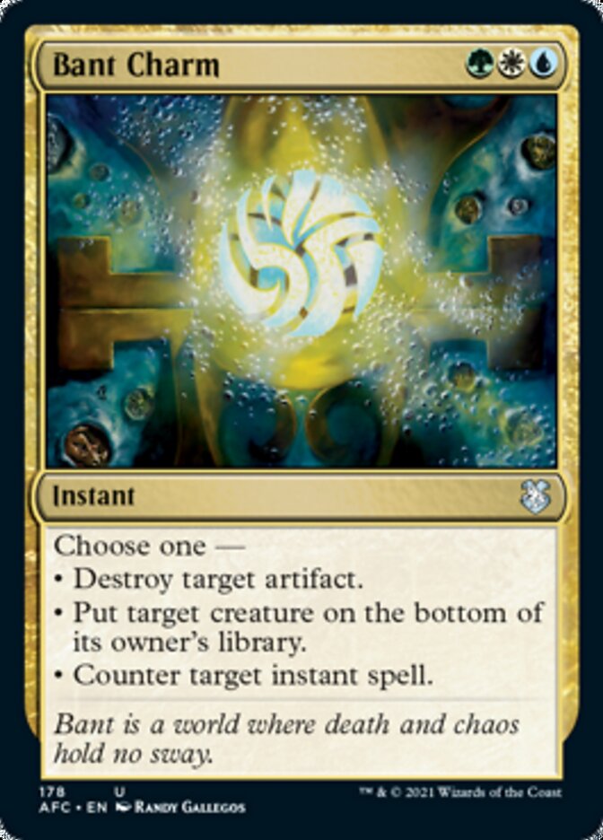 Bant Charm [Dungeons & Dragons: Adventures in the Forgotten Realms Commander] | The CG Realm
