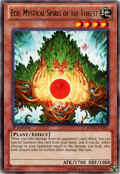 Eco, Mystical Spirit of the Forest [REDU-EN091] Rare | The CG Realm