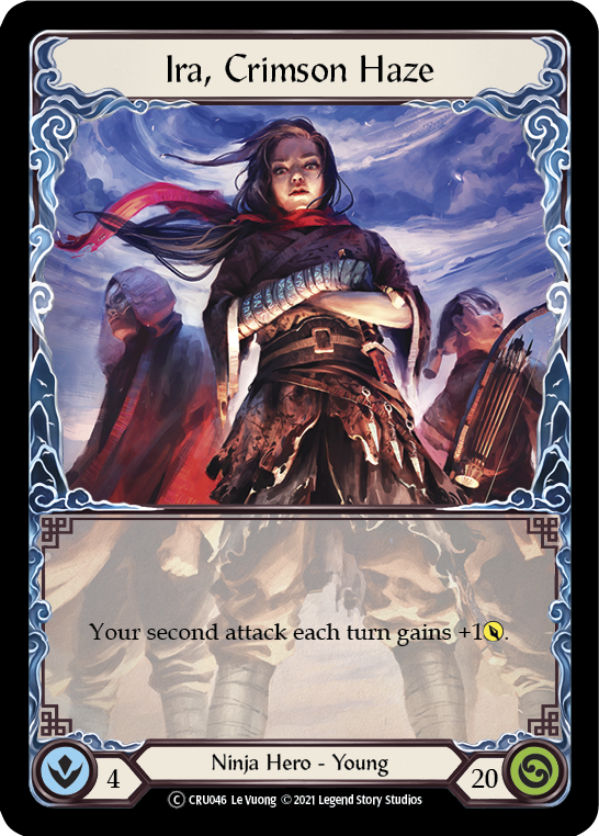 Ira, Crimson Haze [U-CRU046] (Crucible of War Unlimited)  Unlimited Rainbow Foil | The CG Realm