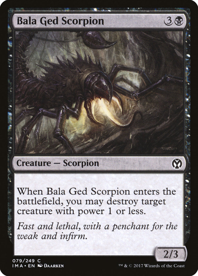 Bala Ged Scorpion [Iconic Masters] | The CG Realm