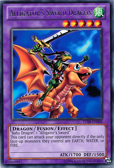 Alligator's Sword Dragon [TU08-EN008] Rare | The CG Realm