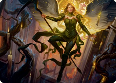 Sigarda, Champion of Light Art Card [Innistrad: Midnight Hunt Art Series] | The CG Realm