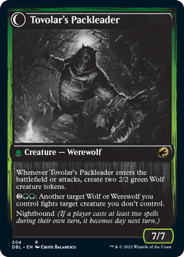 Tovolar's Huntmaster (DBL-204) - Innistrad: Double Feature: (Double Faced Transform)
