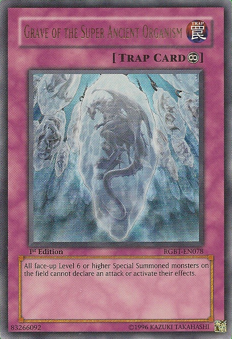 Grave of the Super Ancient Organism [RGBT-EN078] Ultra Rare | The CG Realm