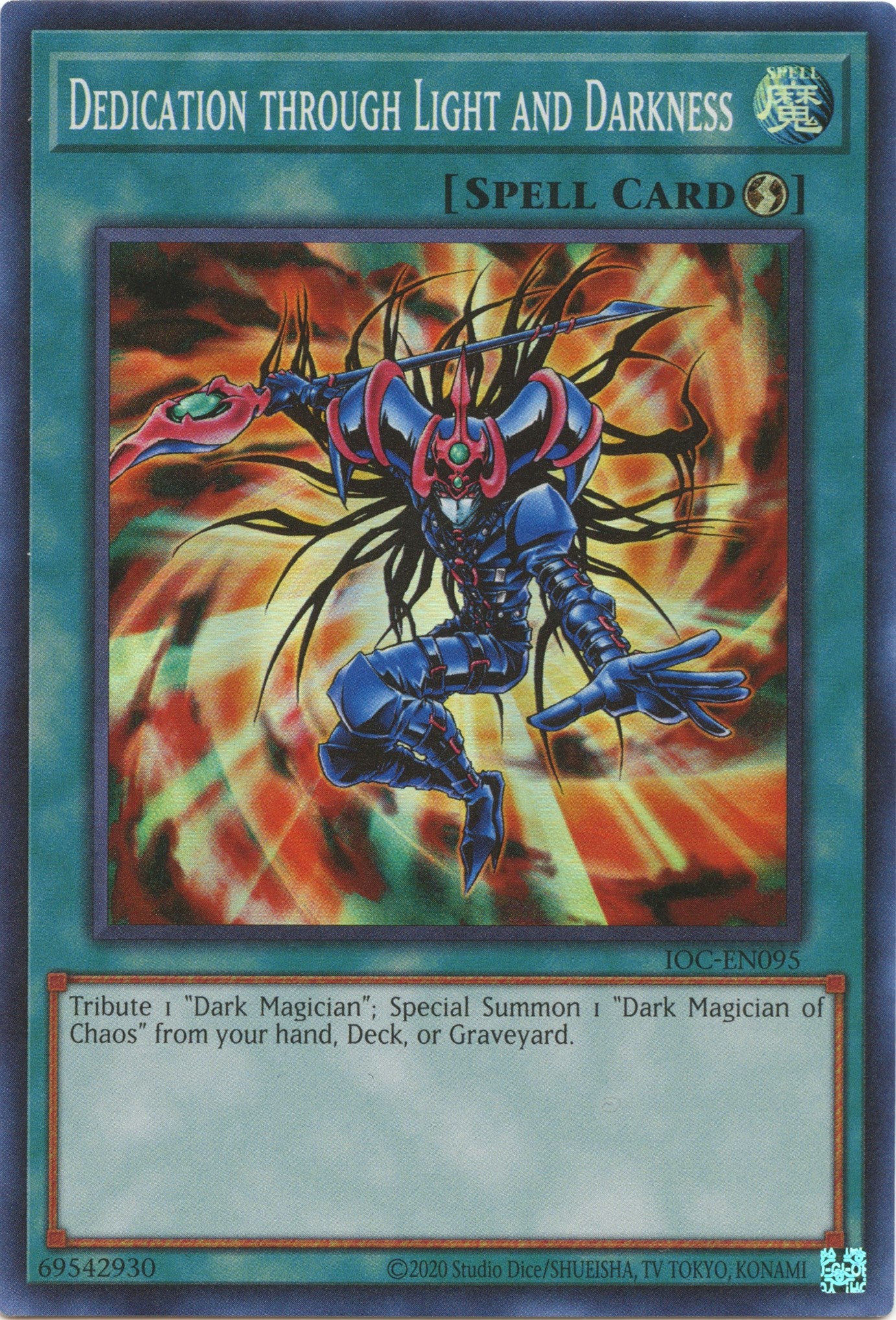 Dedication Through Light and Darkness (25th Anniversary) [IOC-EN095] Super Rare | The CG Realm