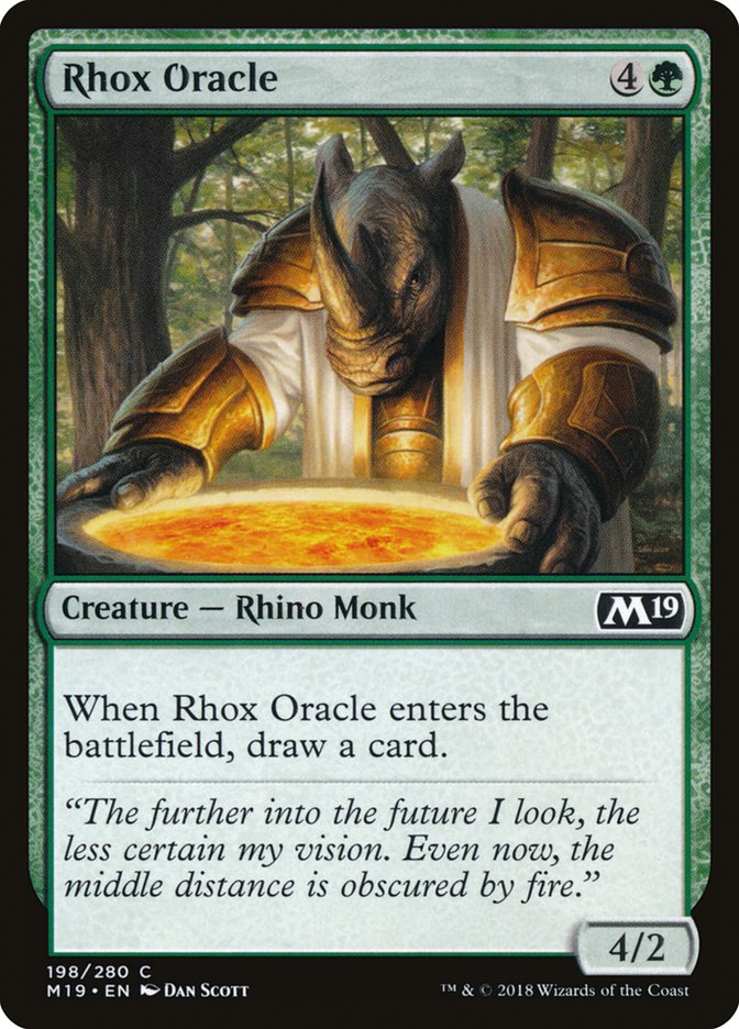 Rhox Oracle [Core Set 2019] | The CG Realm
