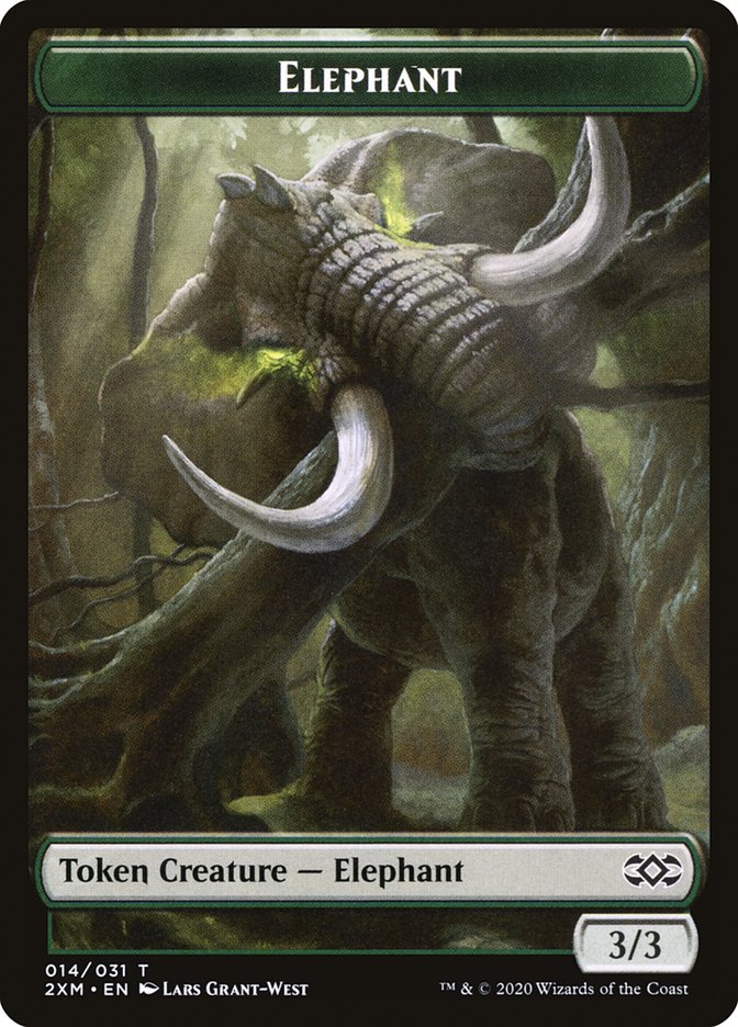Elephant Token [Double Masters Tokens] | The CG Realm