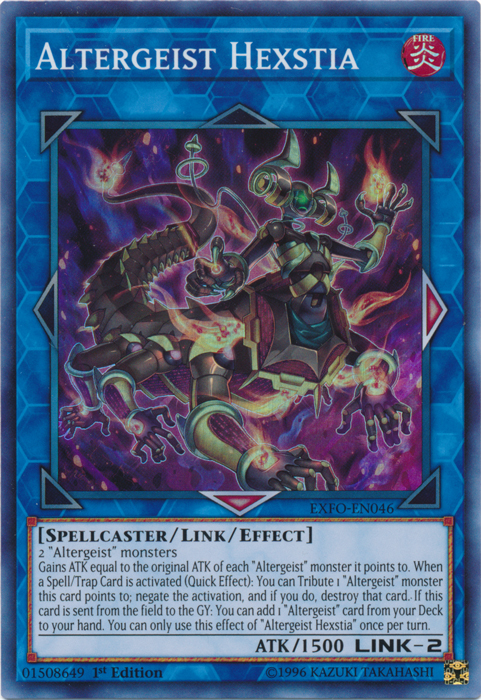 Altergeist Hexstia [EXFO-EN046] Super Rare | The CG Realm