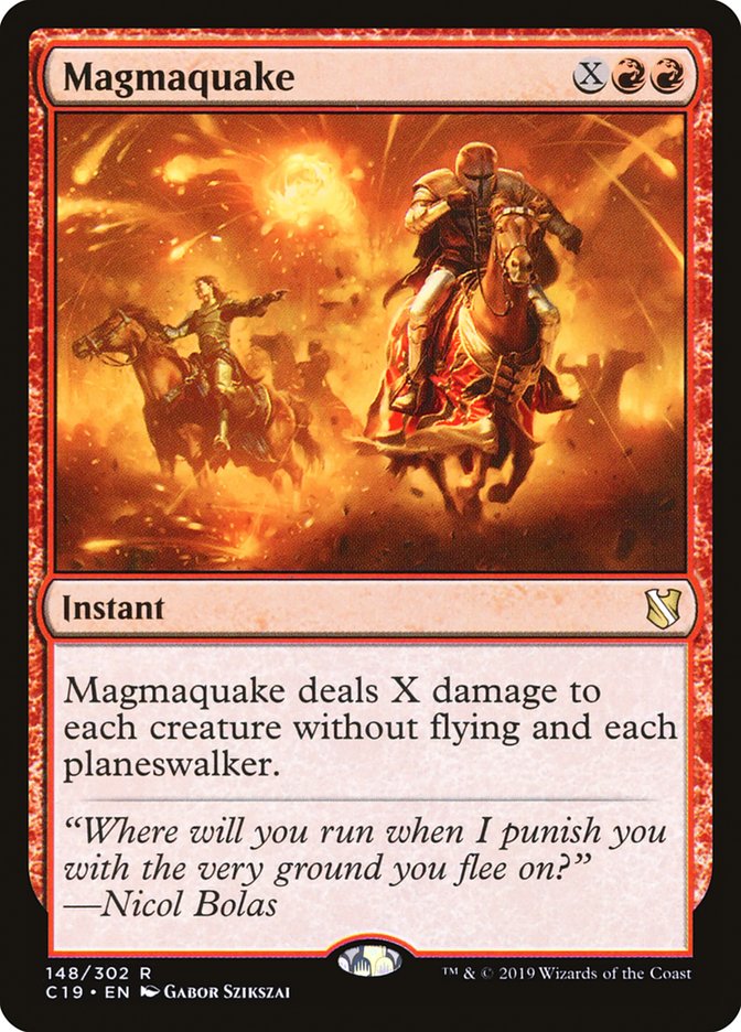 Magmaquake [Commander 2019] | The CG Realm
