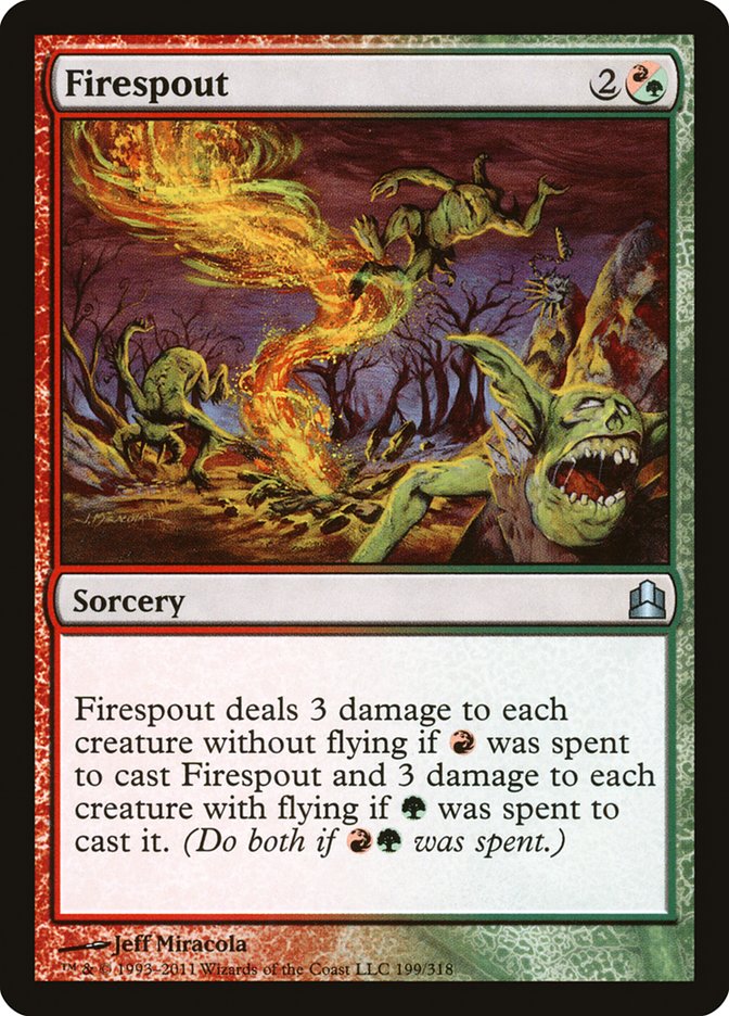 Firespout [Commander 2011] | The CG Realm