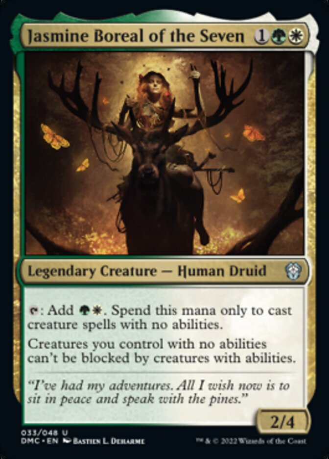 Jasmine Boreal of the Seven [Dominaria United Commander] | The CG Realm