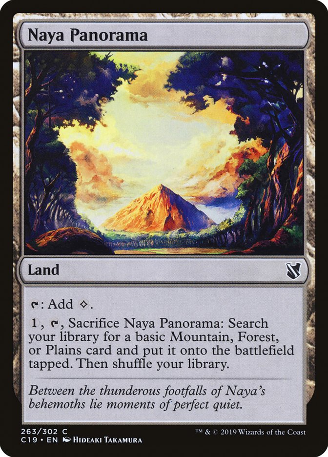 Naya Panorama [Commander 2019] | The CG Realm