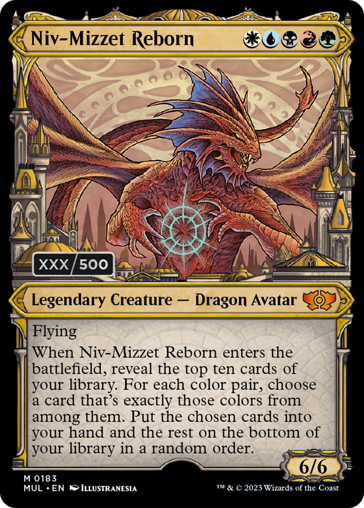 Niv-Mizzet Reborn (Serialized) [Multiverse Legends] | The CG Realm