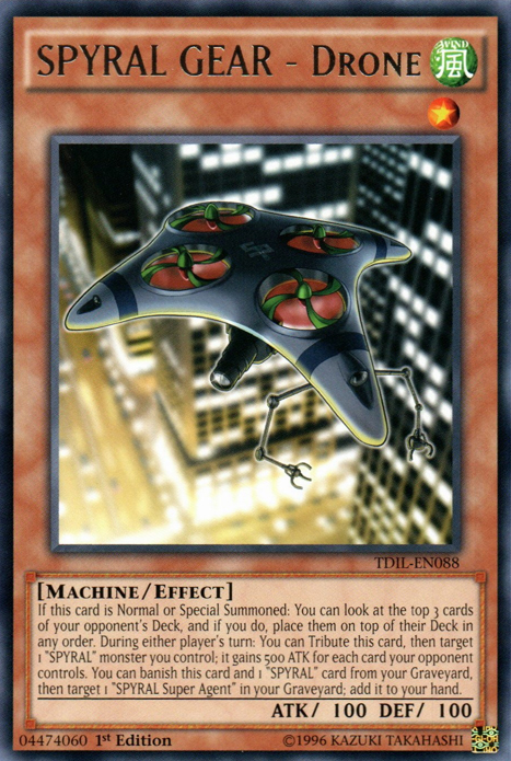 SPYRAL GEAR - Drone [TDIL-EN088] Rare | The CG Realm