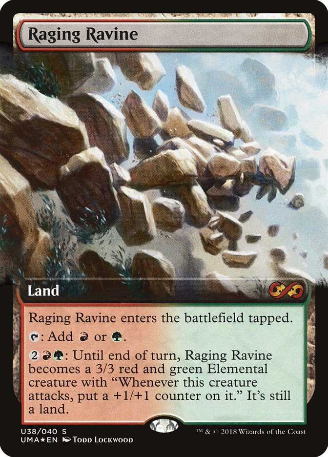 Raging Ravine (Topper) [Ultimate Masters Box Topper] | The CG Realm