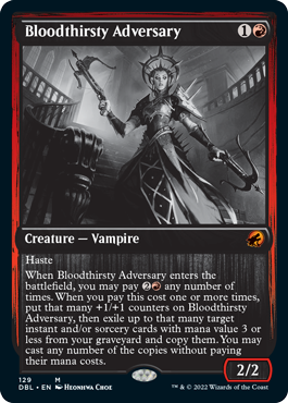 Bloodthirsty Adversary [Innistrad: Double Feature] | The CG Realm