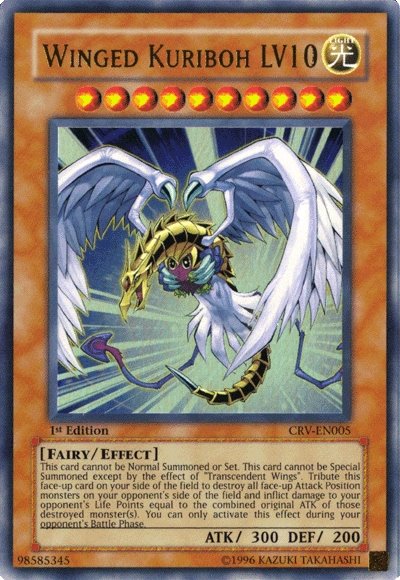 Winged Kuriboh LV10 [CRV-EN005] Ultra Rare | The CG Realm