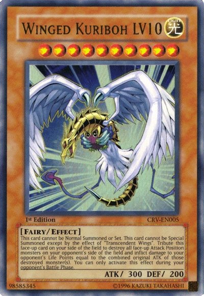 Winged Kuriboh LV10 [CRV-EN005] Ultra Rare | The CG Realm