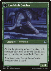 Lambholt Pacifist // Lambholt Butcher [Shadows over Innistrad] | The CG Realm